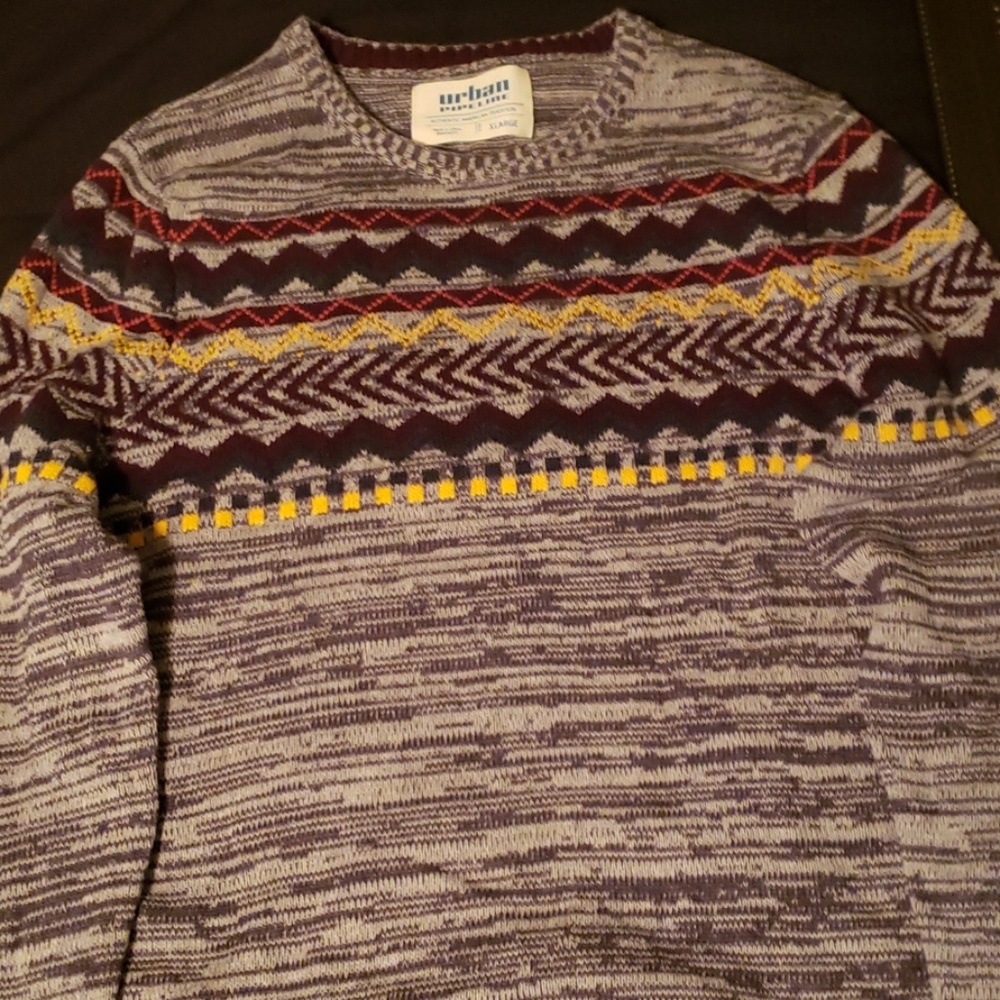 Multi colored sweater